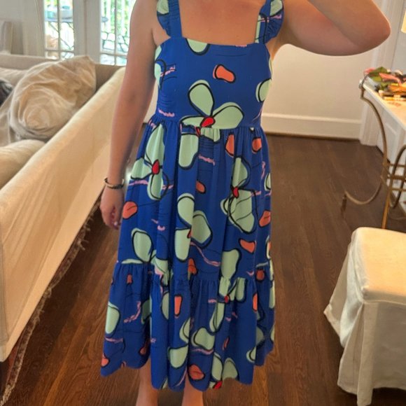 Crosby by Mollie Burch, Medium, Blue with Floral Print - Picture 5 of 5